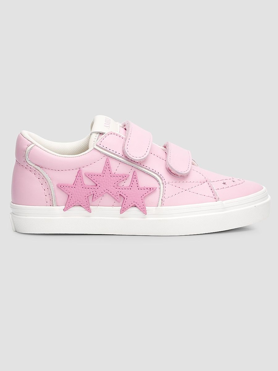Little Kid's & Kid's Sunset Skate Leather Sneakers - Garden Rose - Size 9 (Toddler)