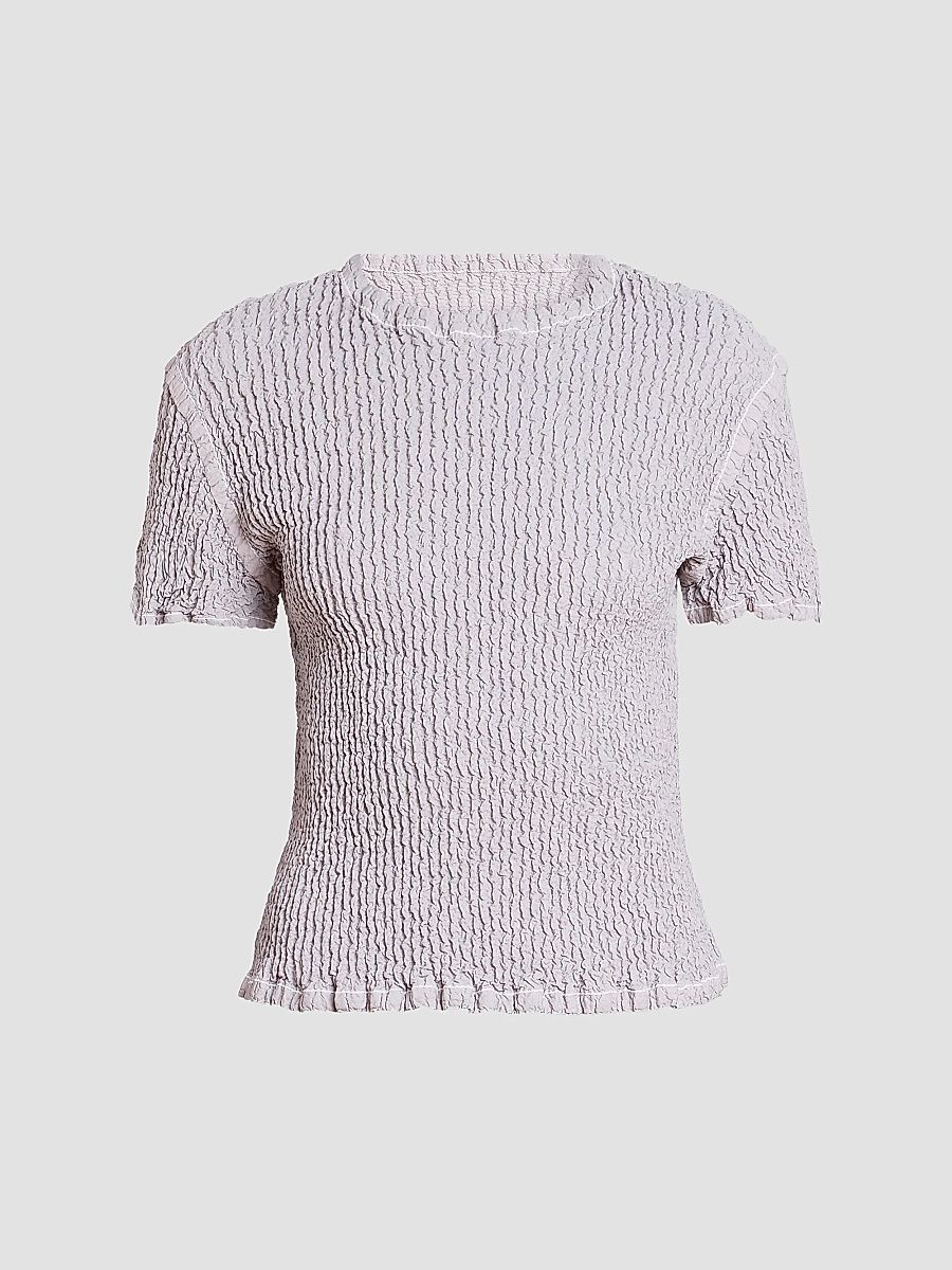Women's Wavelt Ensemble Top - Light Gray - Size Small