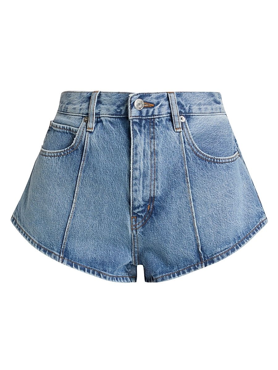 Women's The Tilt Seamed Denim Shorts - Juna - Size 31
