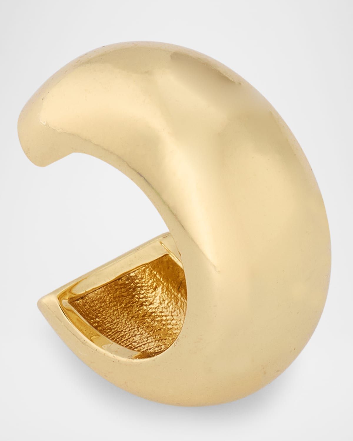 Thick Gold-Plated Ear Cuff
