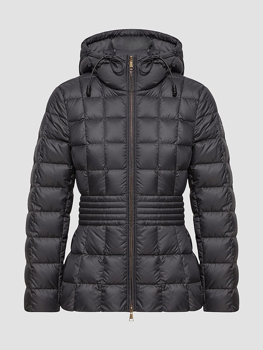 Women's Engoulevent Hooded Puffer Coat - Black - Size XXL