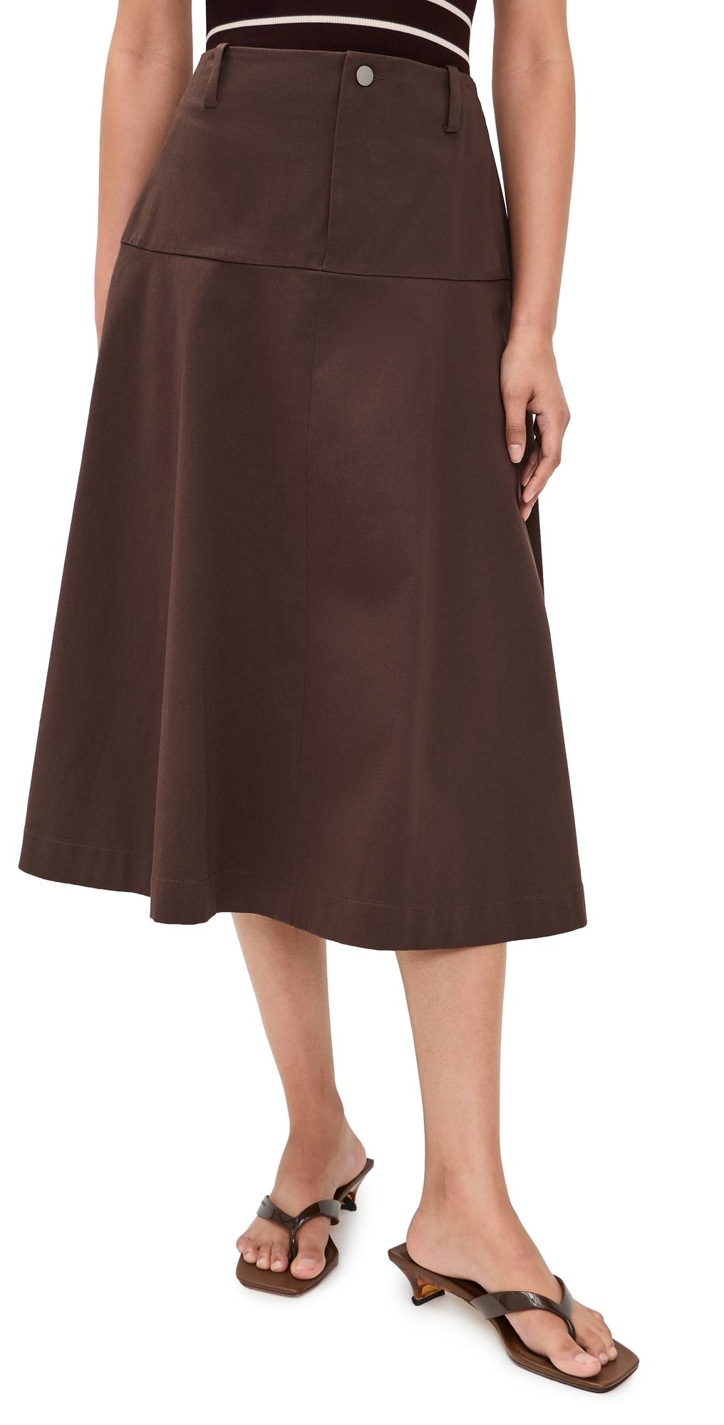 Vince Utility Full Skirt Willow 4
