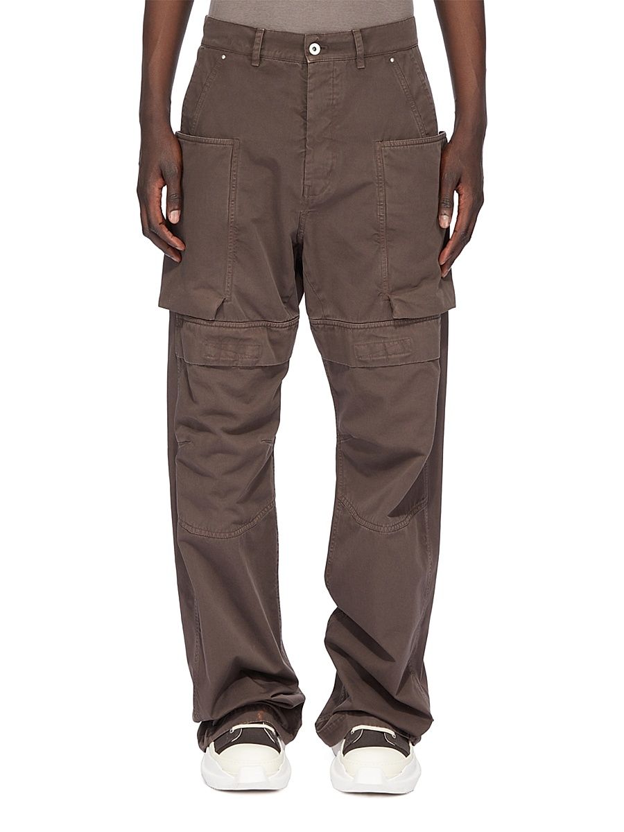 Men's Stefan Cotton Cargo Pants - Dark Dust - Size 32