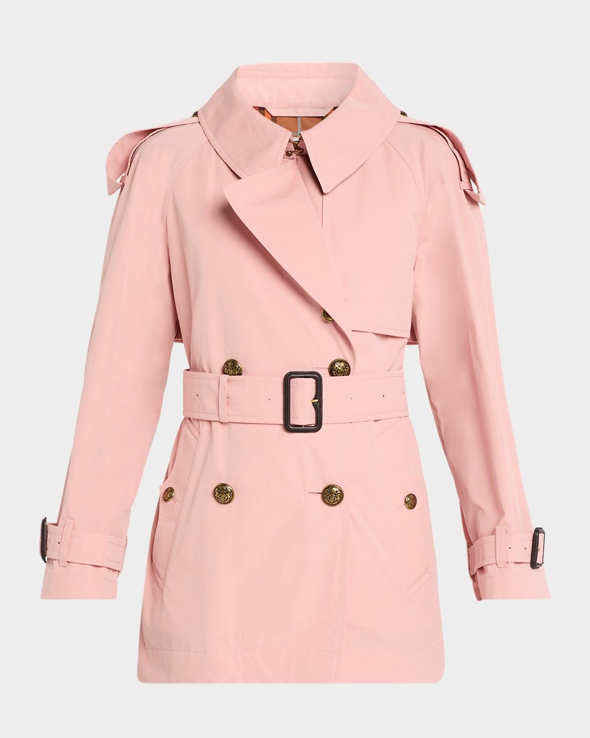 Fitzrovia Short Belted Trench Coat
