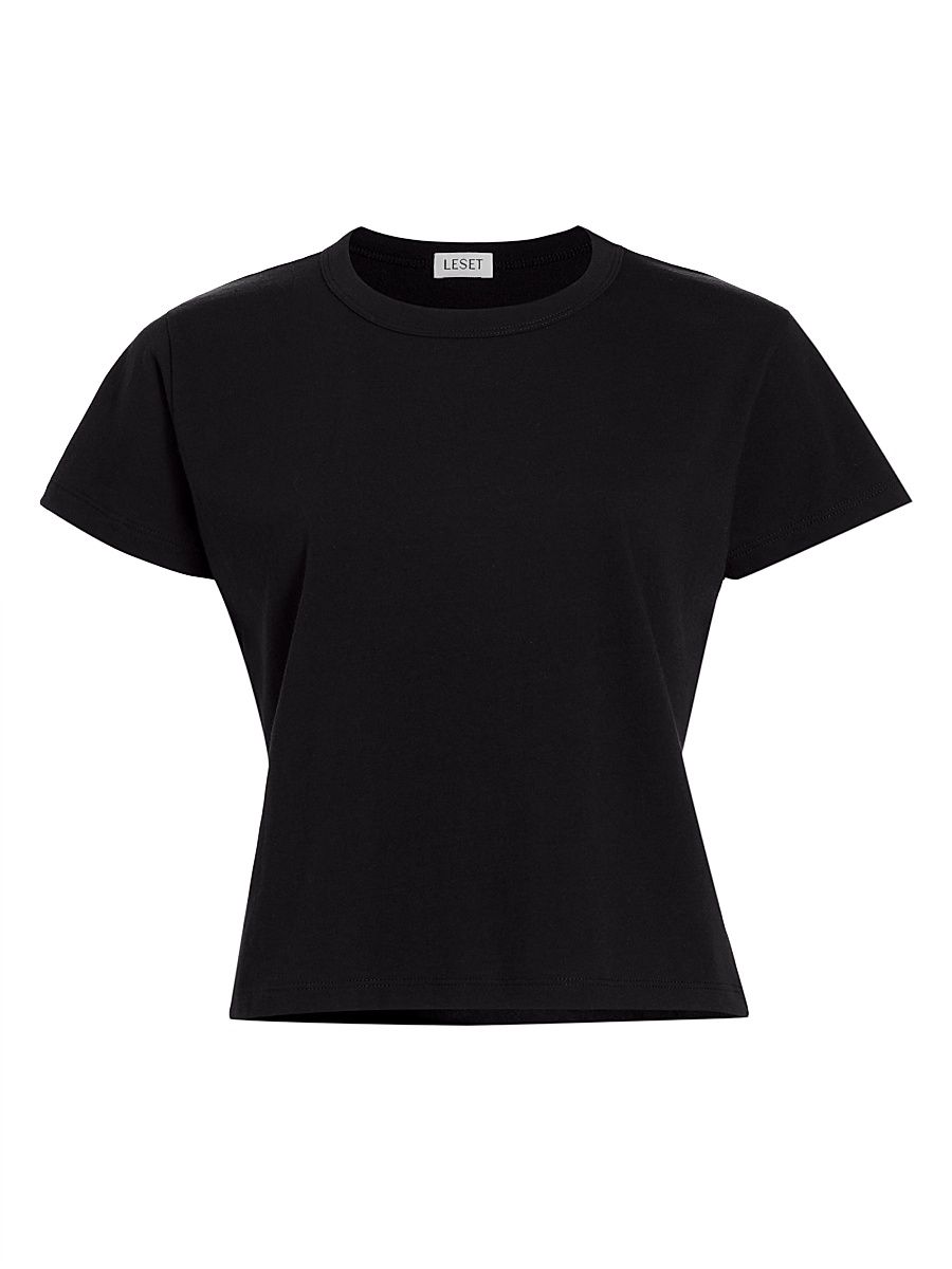 Women's Margo Cotton T-Shirt - Black - Size XL
