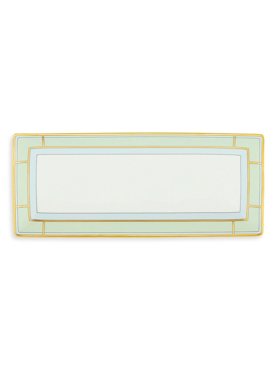 Diva Rectangular Flat Porcelain Platter - Diva Giall