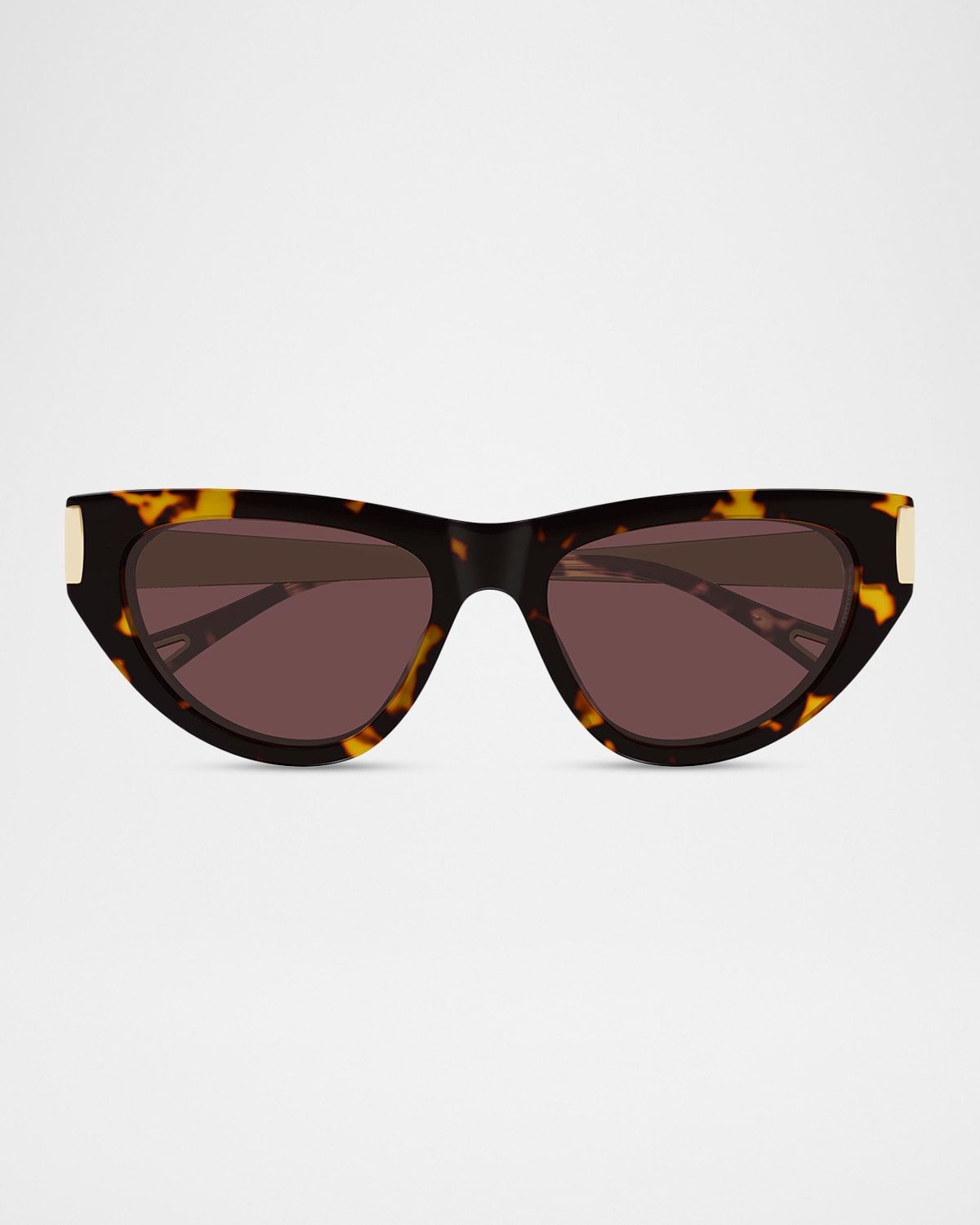 54mm Acetate & Metal Cat-Eye Sunglasses