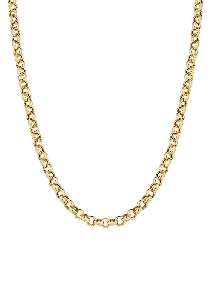 Women's 14K Yellow Gold Rimini Rolo Necklace - Yellow Gold - Size 24
