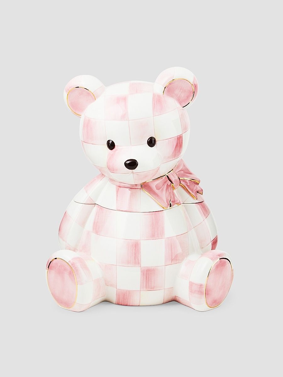 Rosy Check Bear Cookie Jar