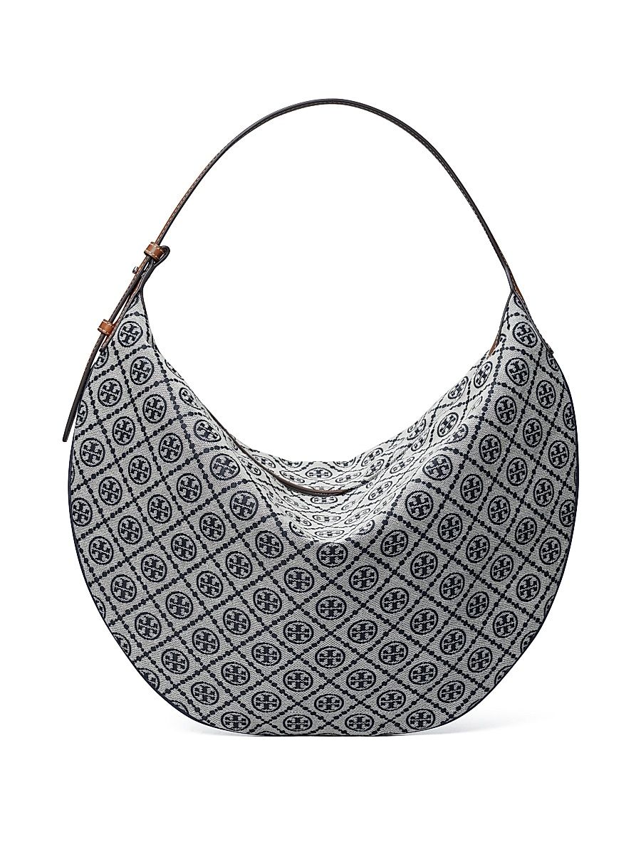 Women's Monogram Hobo Bag - Tory Navy