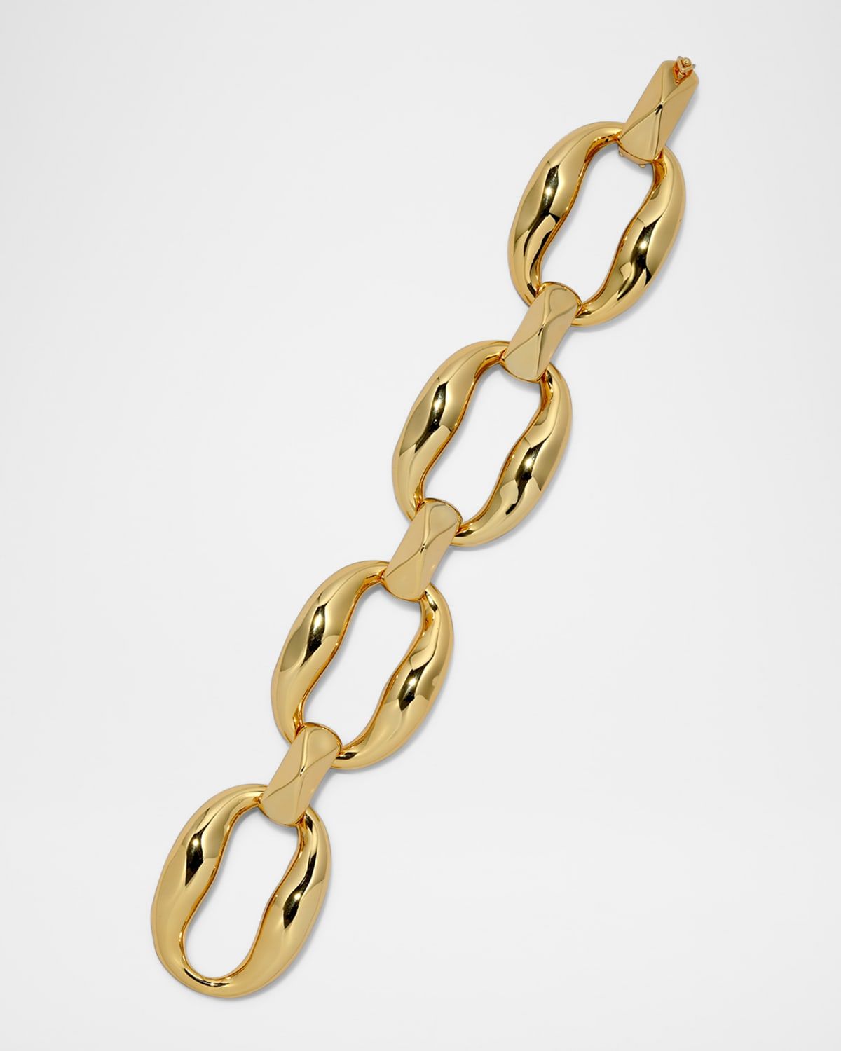 Molten Gold Link Bracelet