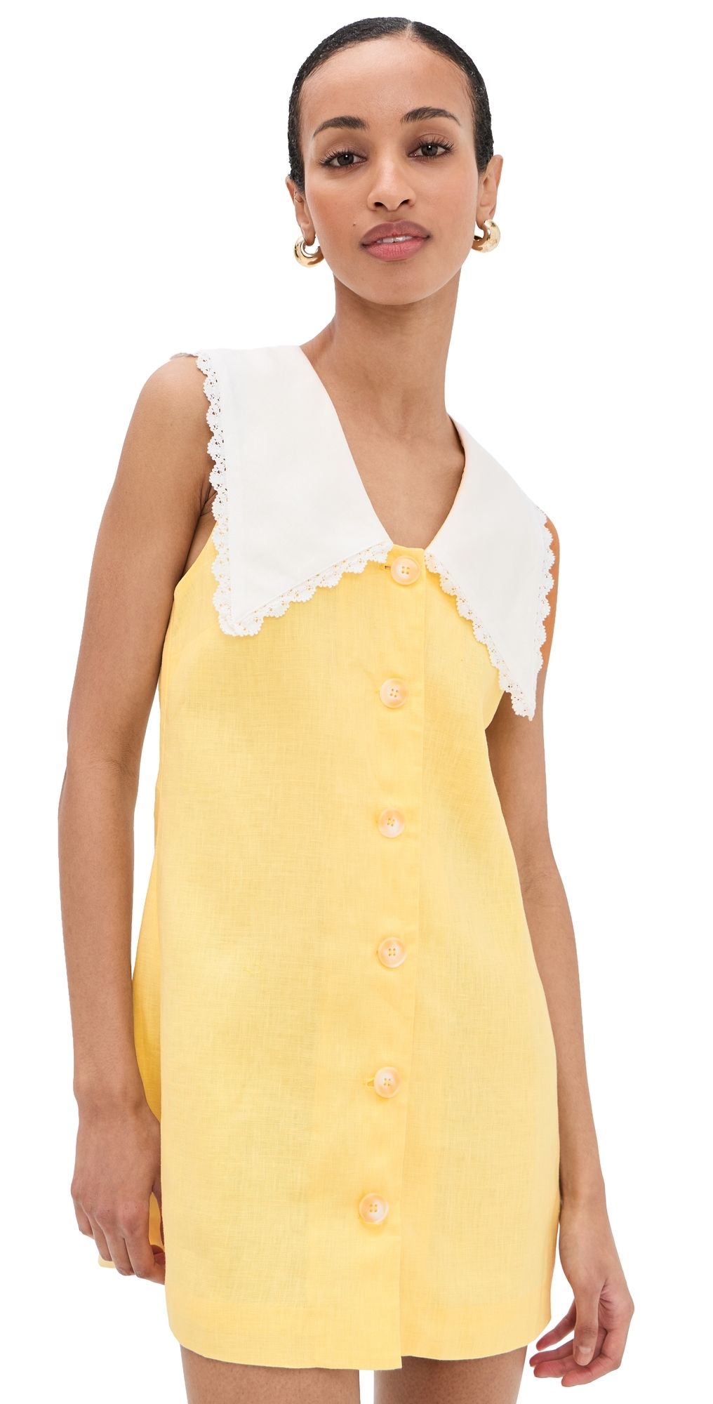 ROAME Valentina Mini Dress Limoncello S