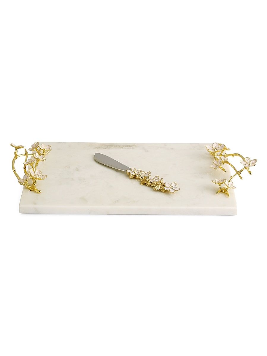 Cherry Blossom Cheeseboard & Knife Set