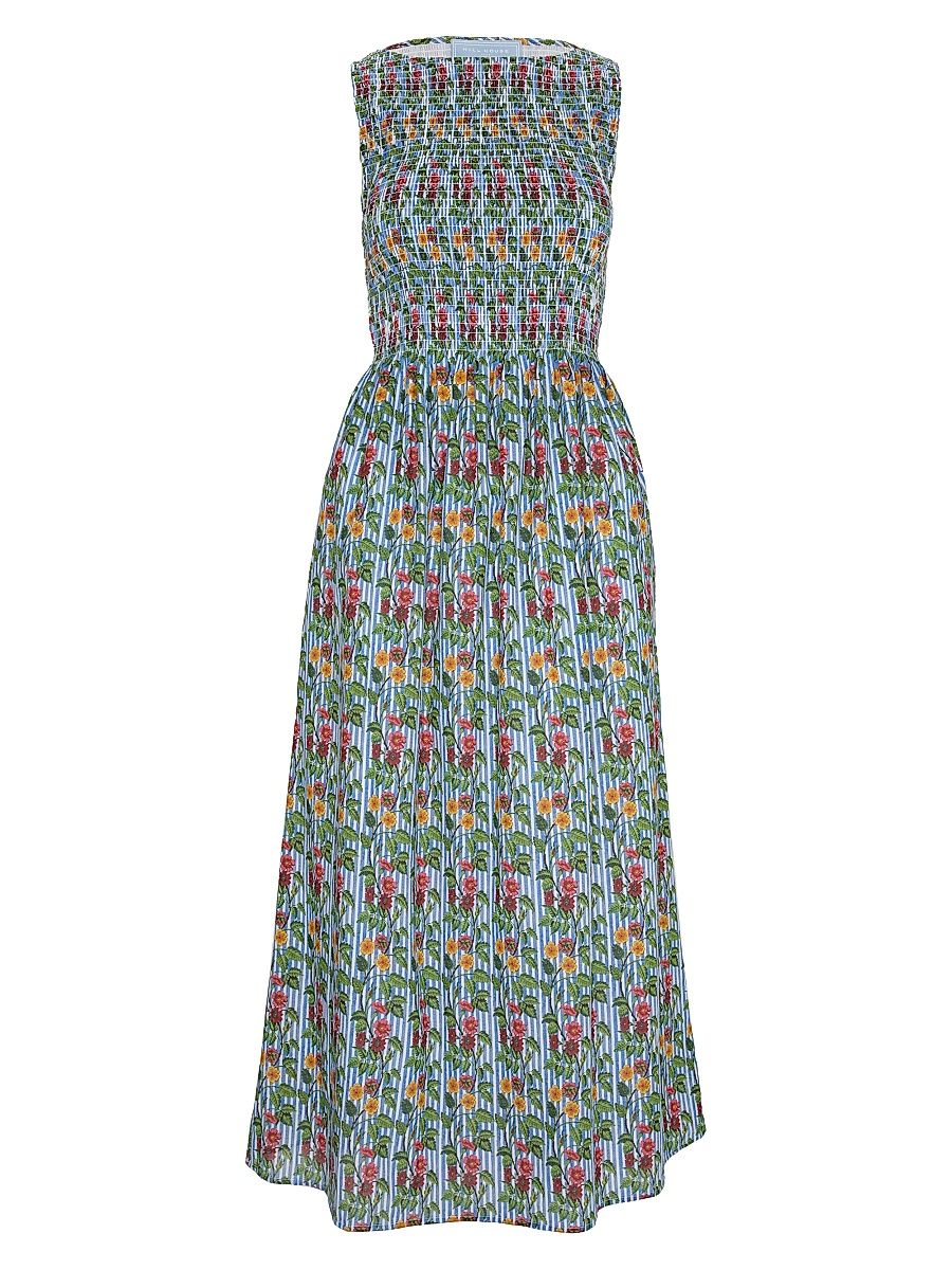 Women's The Cosima Nap Dress - Geranium Stripe - Size XS