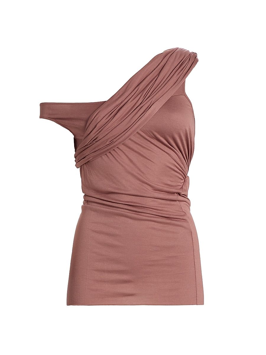 Women's Sahara Asymmetric Top - Mauve - Size 10