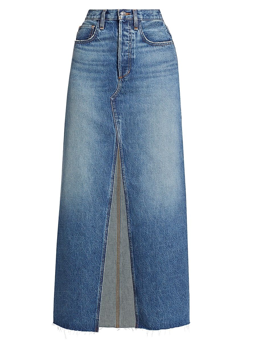 Women's Sadie Denim Maxi Skirt - Camden - Size 34
