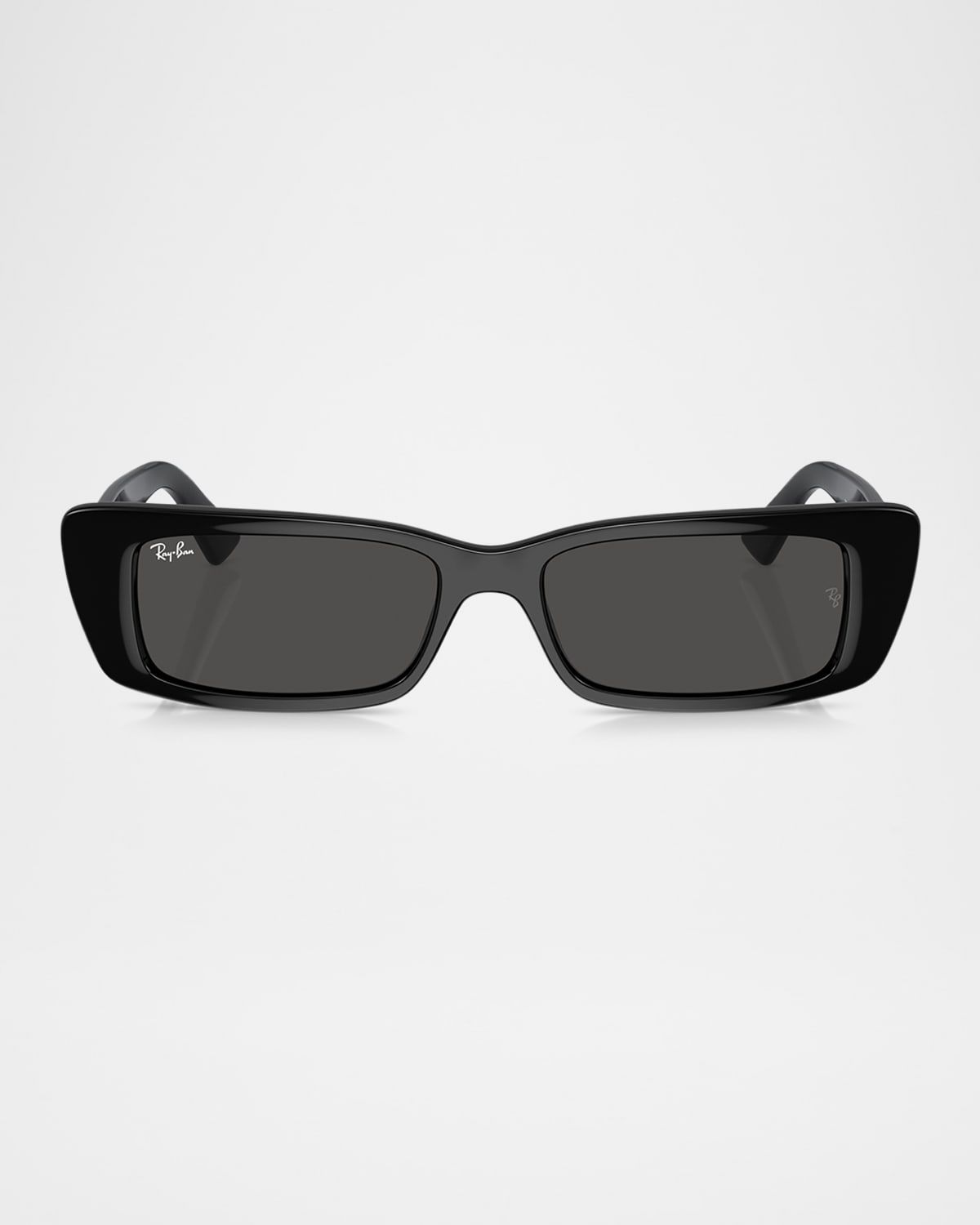 Plastic Rectangular Sunglasses, 54MM