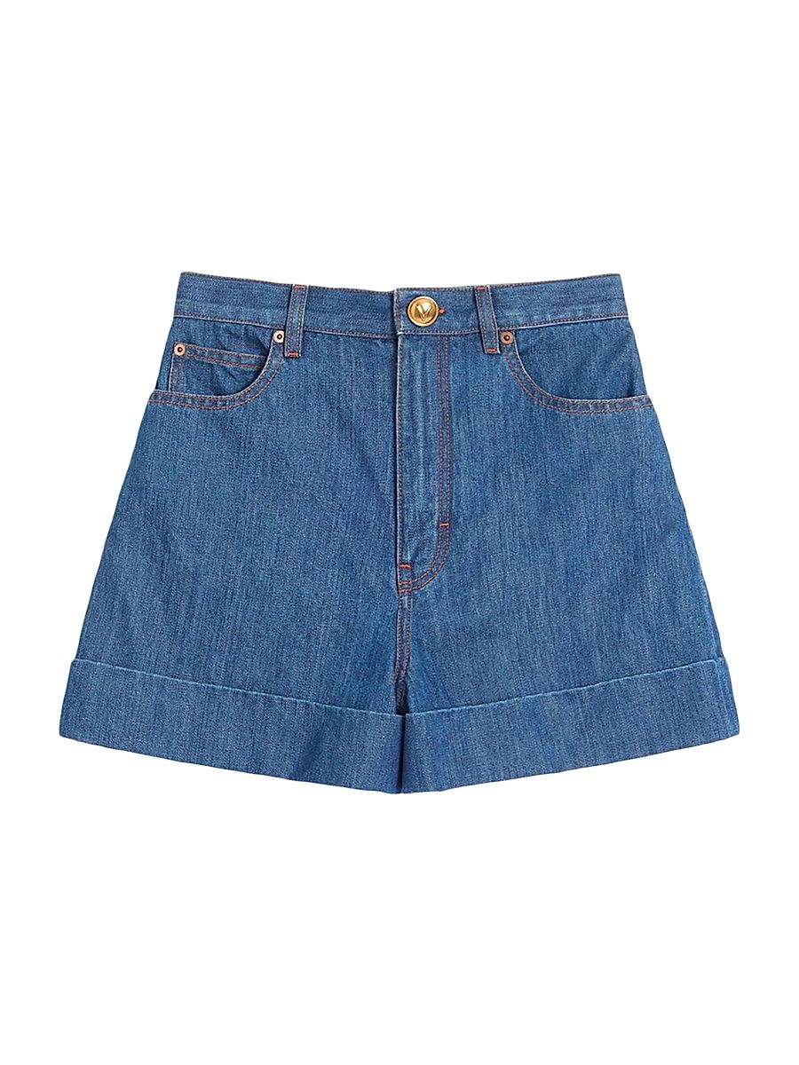 Women's Lightweight Denim Shorts - Denim - Size 29
