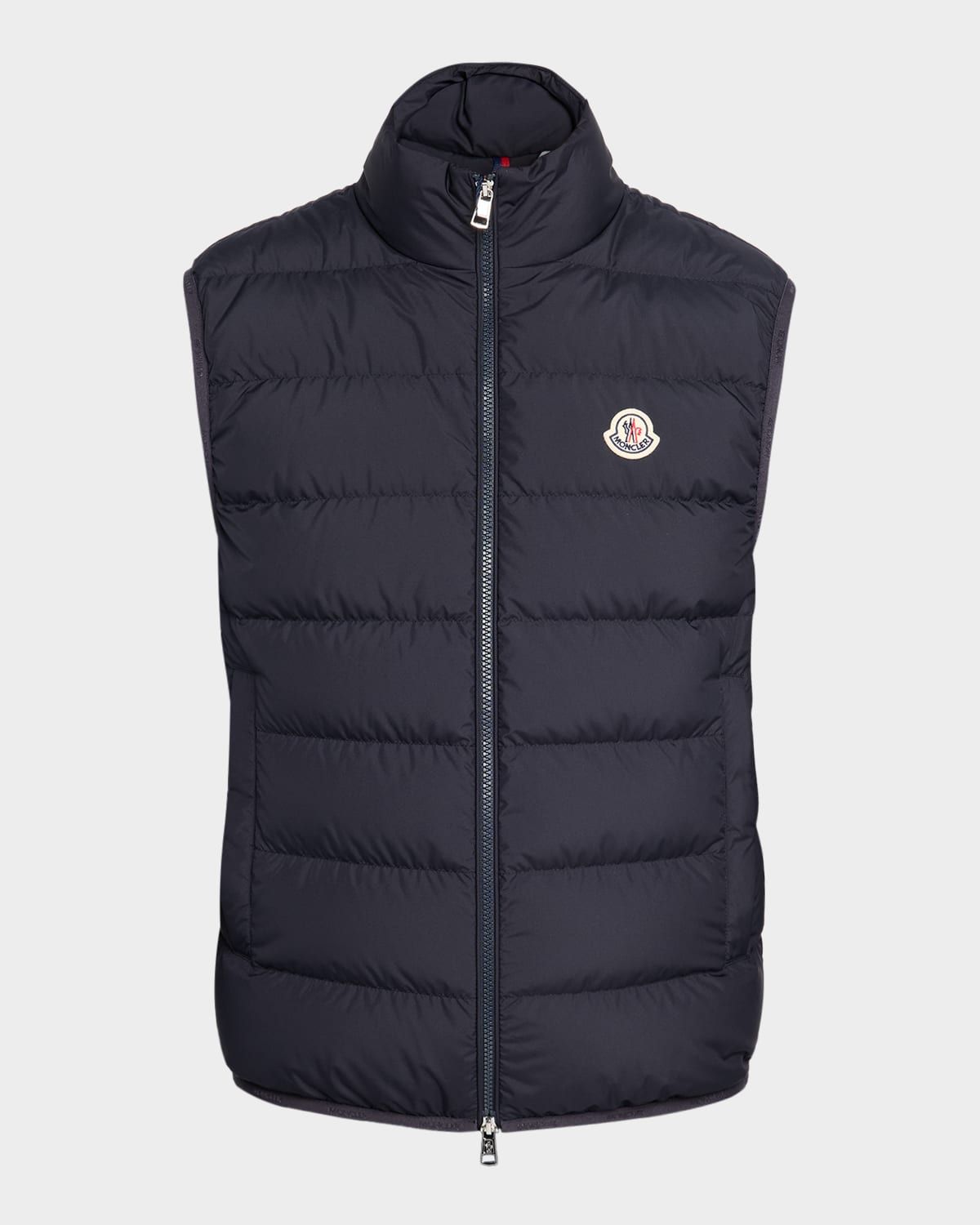 Men & apos;s Contrin Puffer Vest