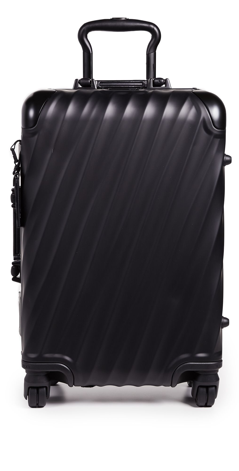 TUMI 19 Degree Aluminum International Carry On Suitcase Matte Black One Size