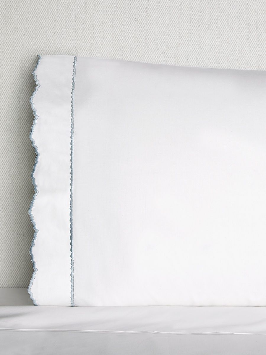 Pettine Sheets & Pillowcases Collection - White Sky - Size Full