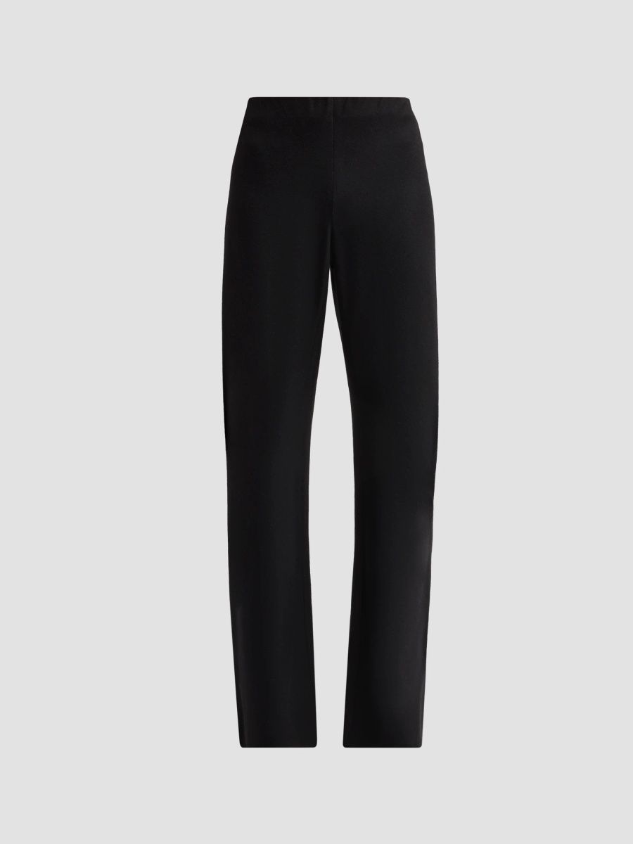 Vince Women's Colette Wool-Blend Bias Pants - Black - Size XXS