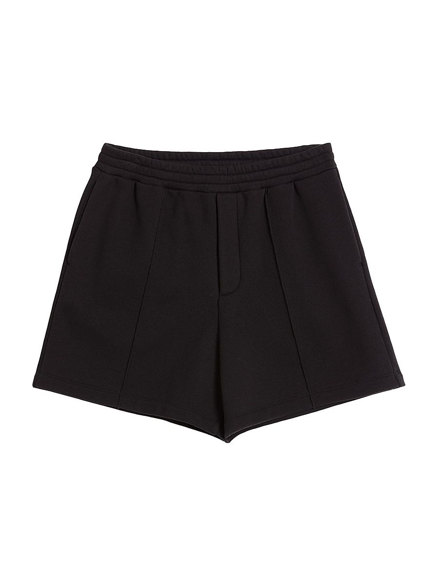 Men's Valentino Cotton Bermuda Shorts - Black - Size Medium