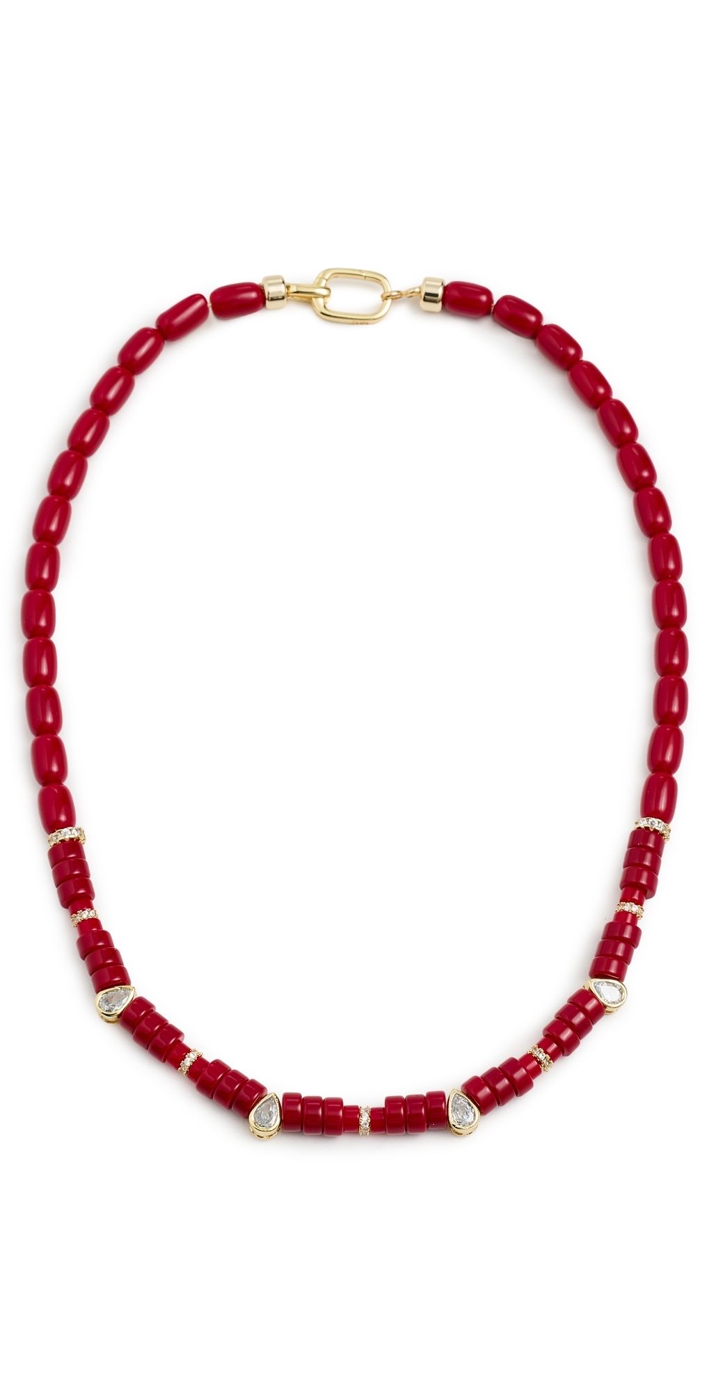 Martha Calvo Alba Necklace Red One Size