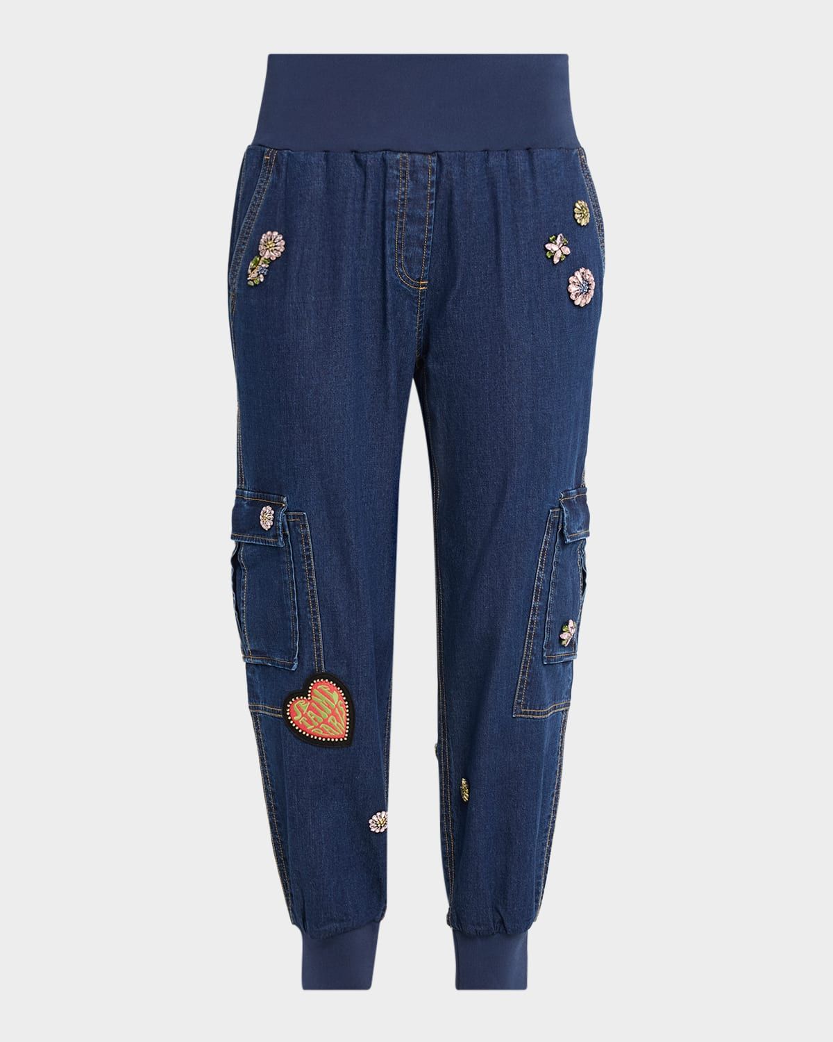 Giles Retro Love Jogger Jeans