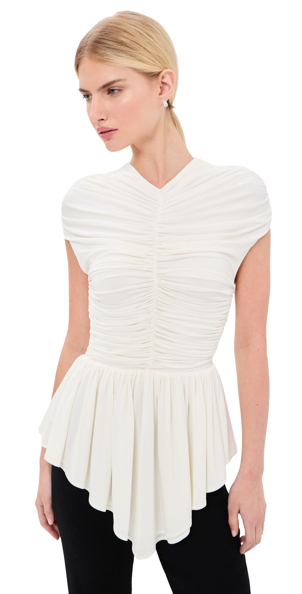 TOVE Gabor Jersey Top Pale Lemon 40