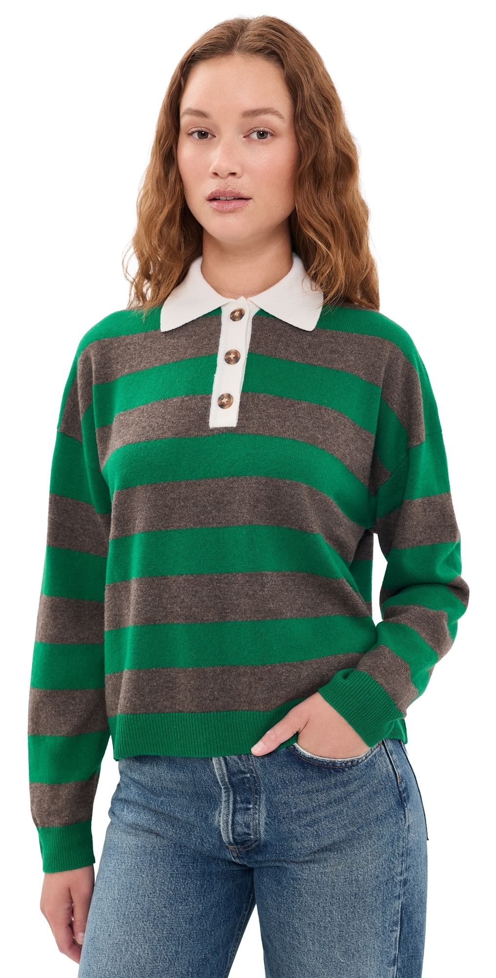 XIRENA Braxton Sweater Botanical Green L