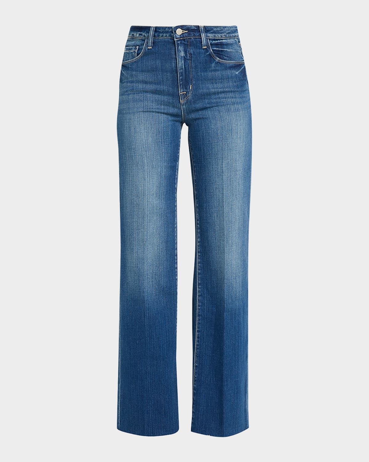 Scottie High Rise Wide-Leg Jeans
