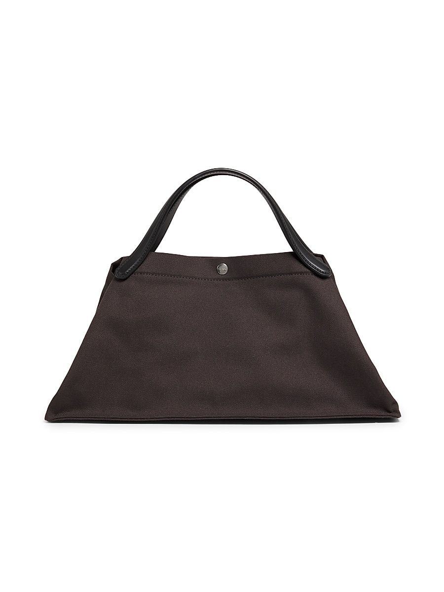 Women's Idaho Canvas Top Handle Bag - Dark Grey Ans