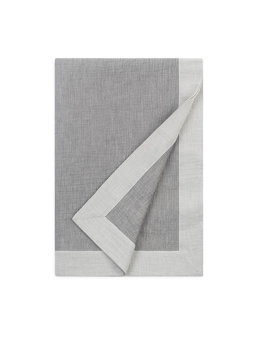 Atacama Voile Coverlet - Granite - Size King