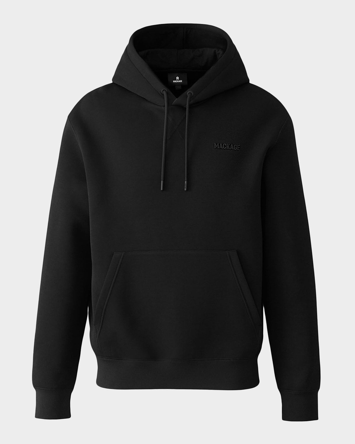 Men & apos;s Kolton Double-Face Jersey Logo Hoodie