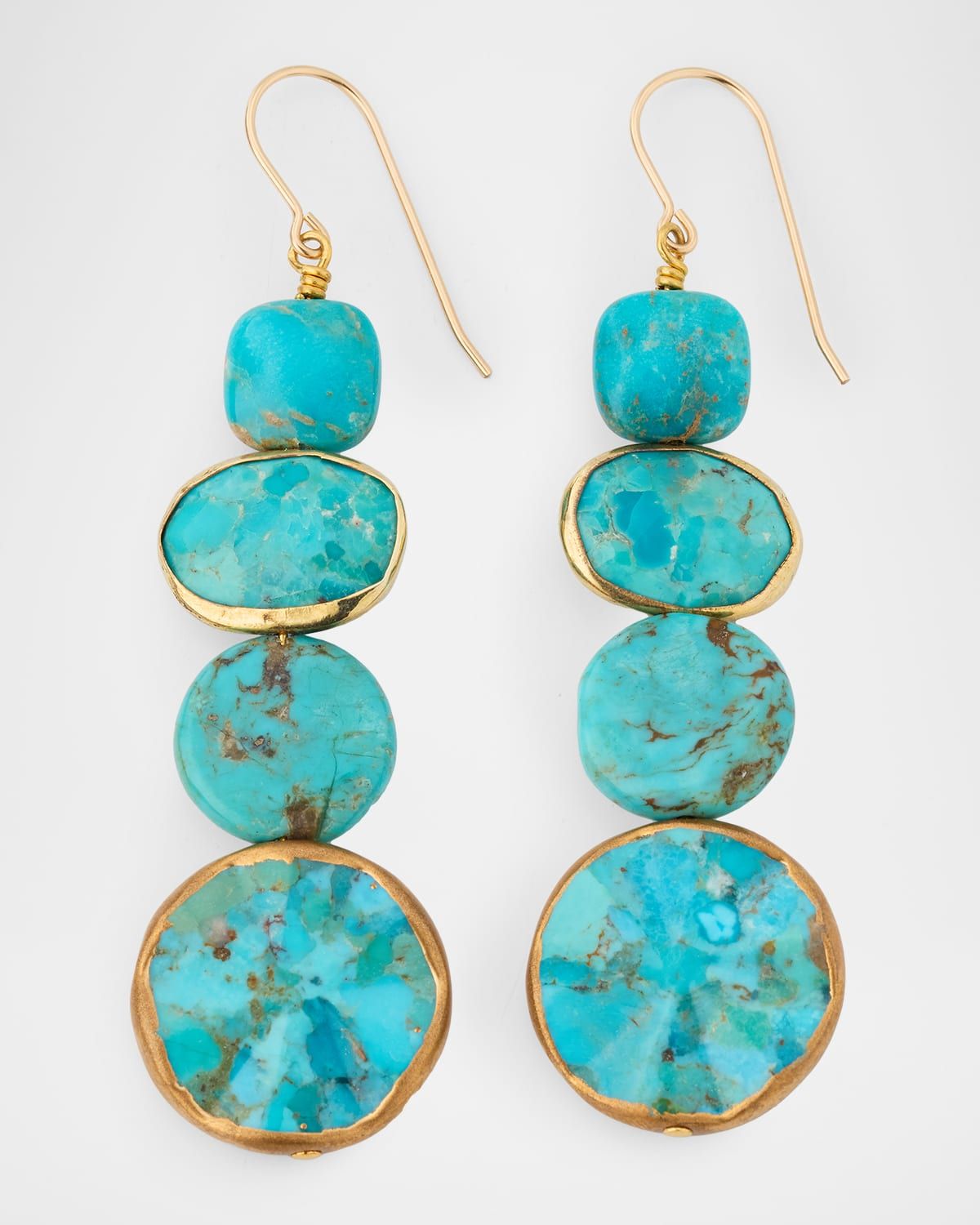 Turquoise Linear Earrings