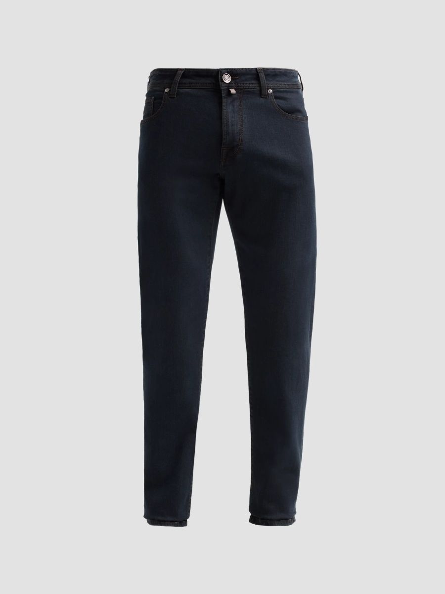 Men Bard Stretch Slim-Fit Jeans - Dark Blue - Size 33
