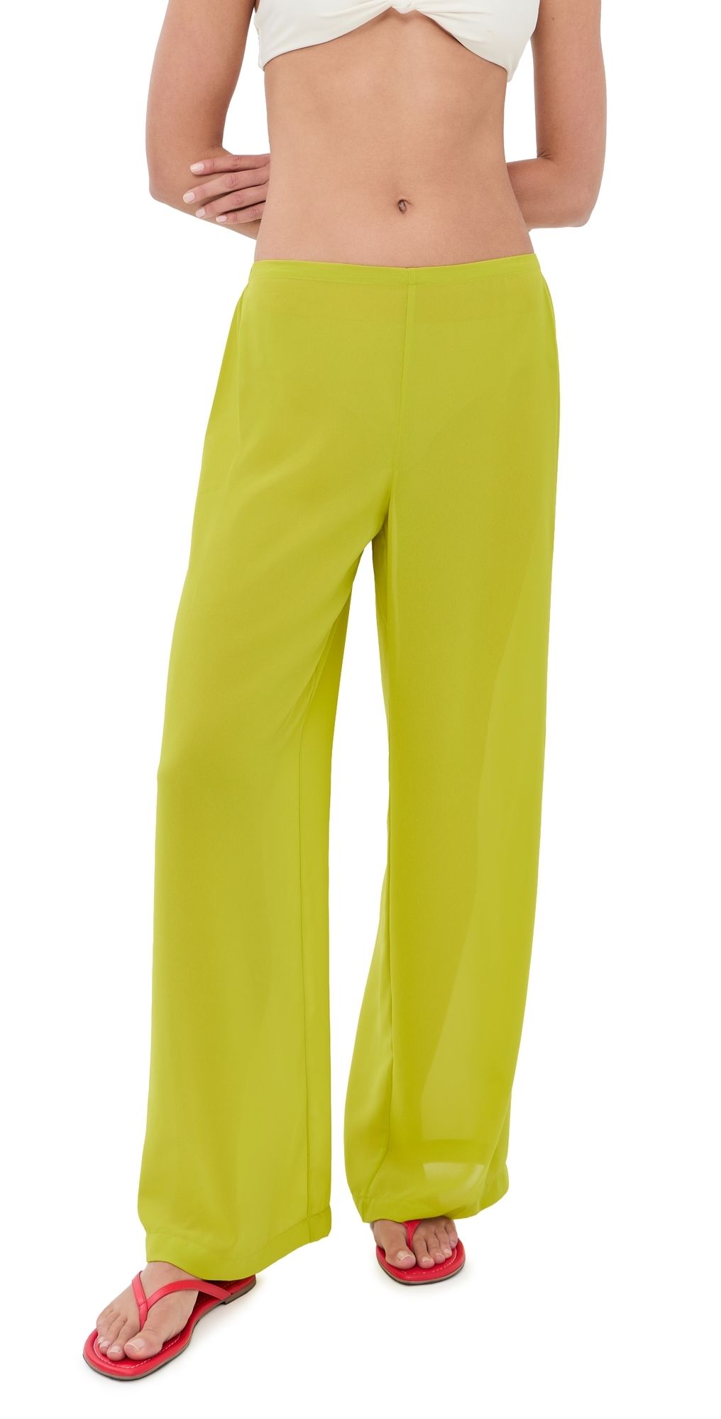 STAUD Stroll Pants Citron S
