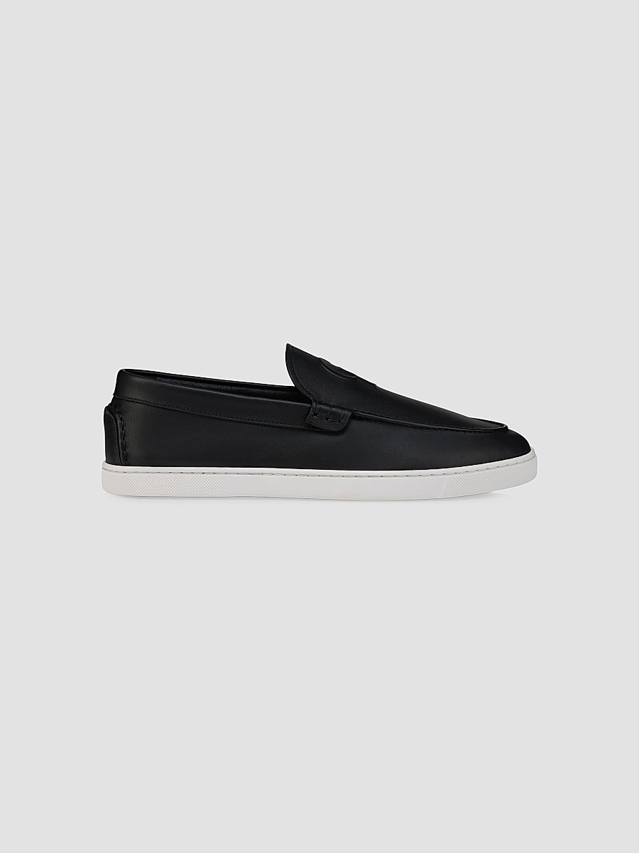 Christian Louboutin Men's Neo Boat Shoes - Black - Size 15.5