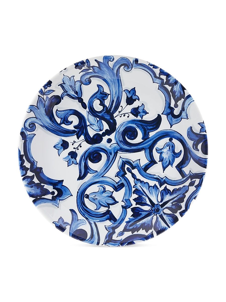 Blue Mediterraneo Stella Medium Round Serving Plate