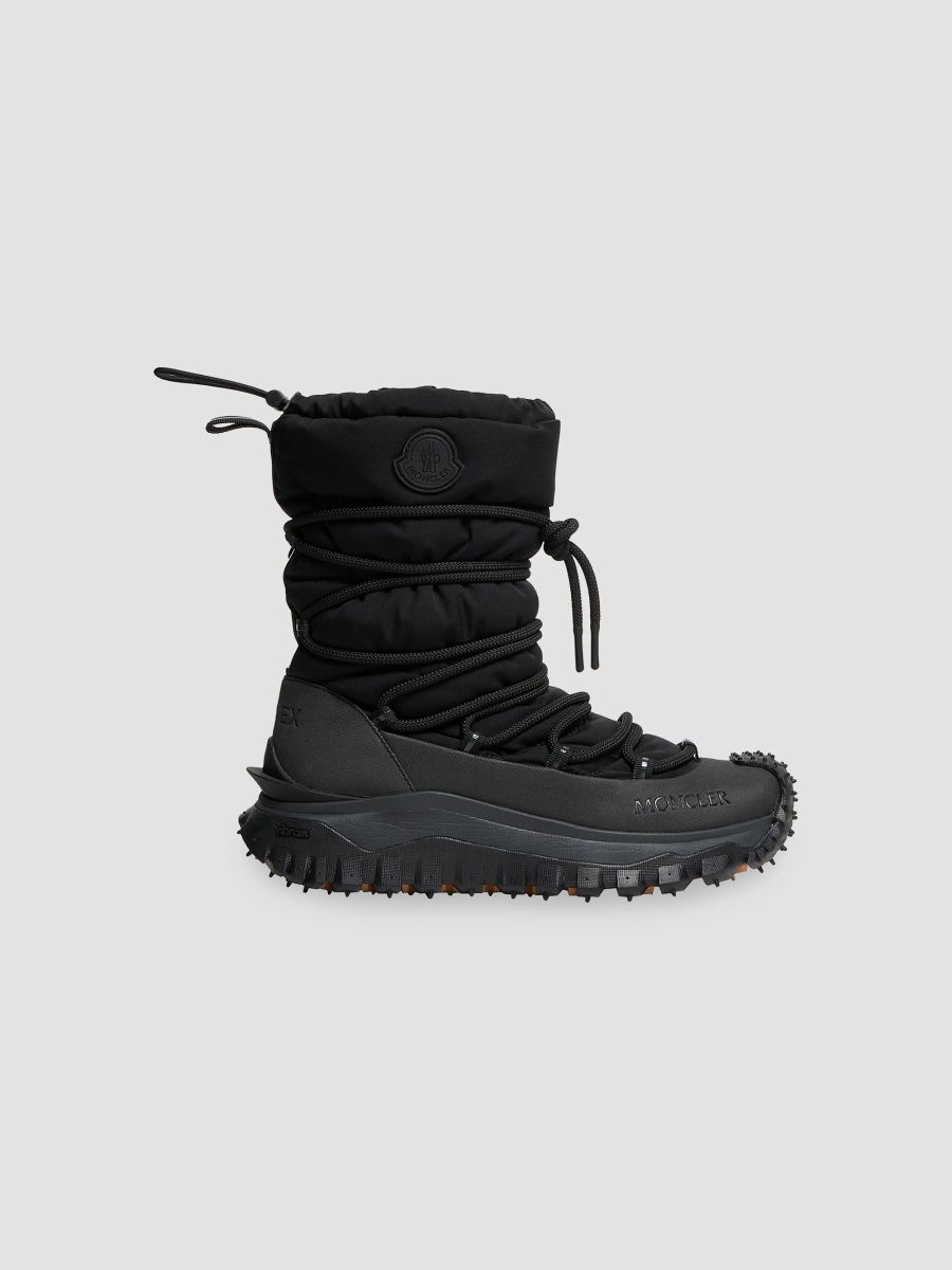 Moncler Men's Trailgrip GTX Lace-Up Boots - Black - Size 13