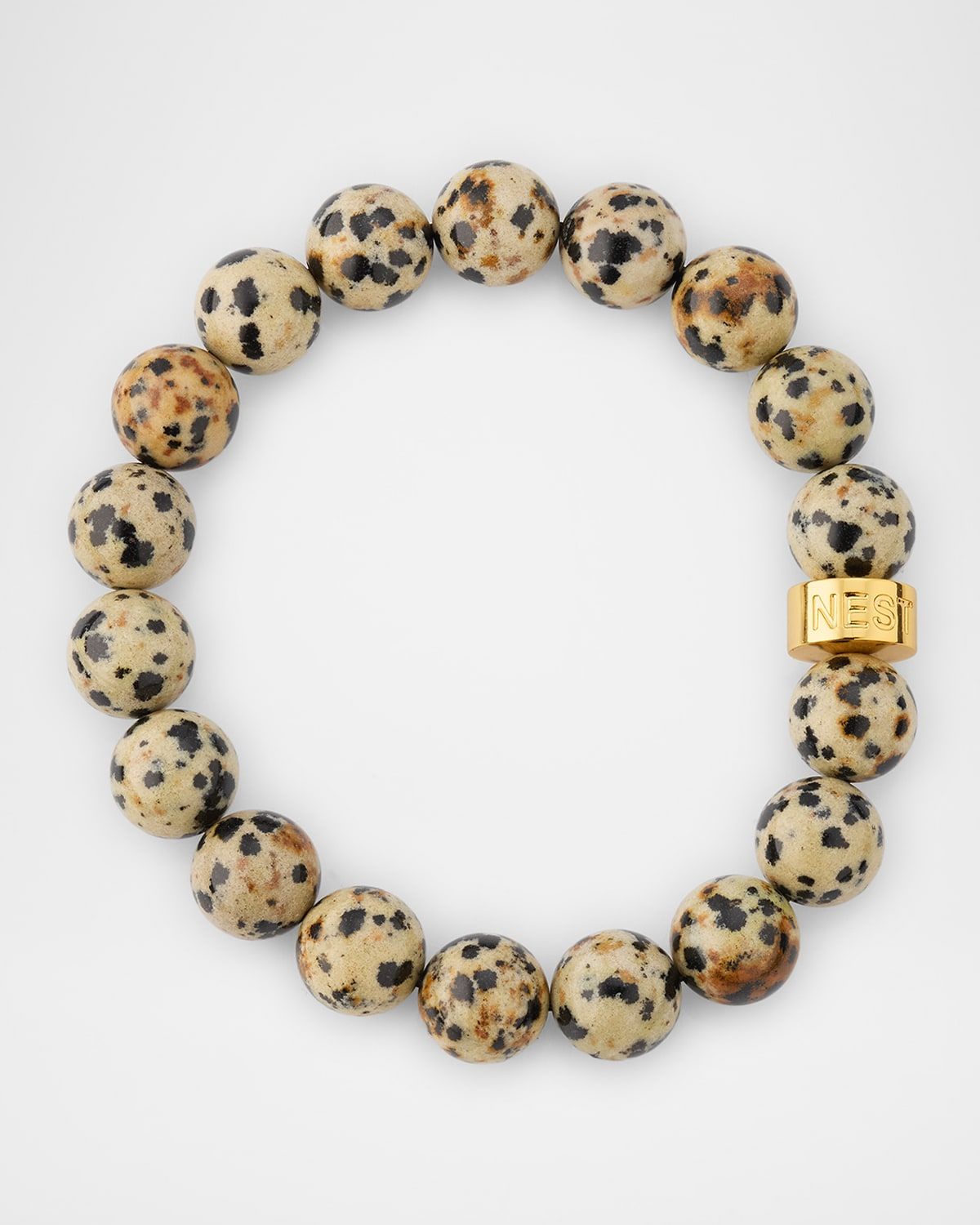 Dalmatian Jasper Stretch Bracelet