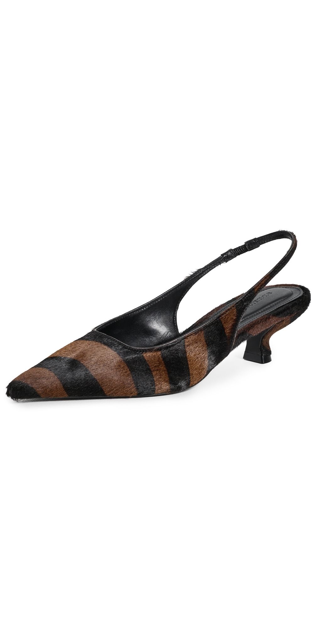 SIMKHAI Jenny Slingback Pumps Cacao Multi 37