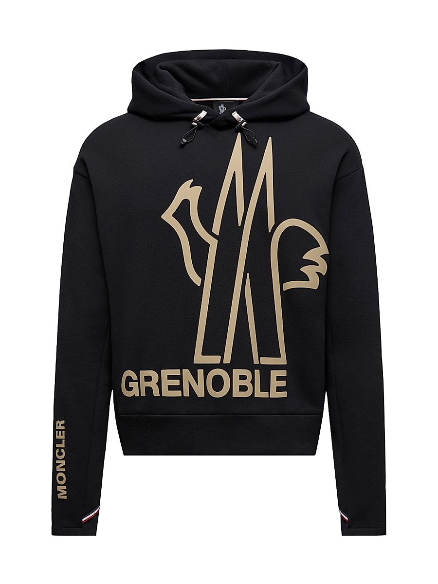 Men's Hoodie in Polartec - Black - Size XXL