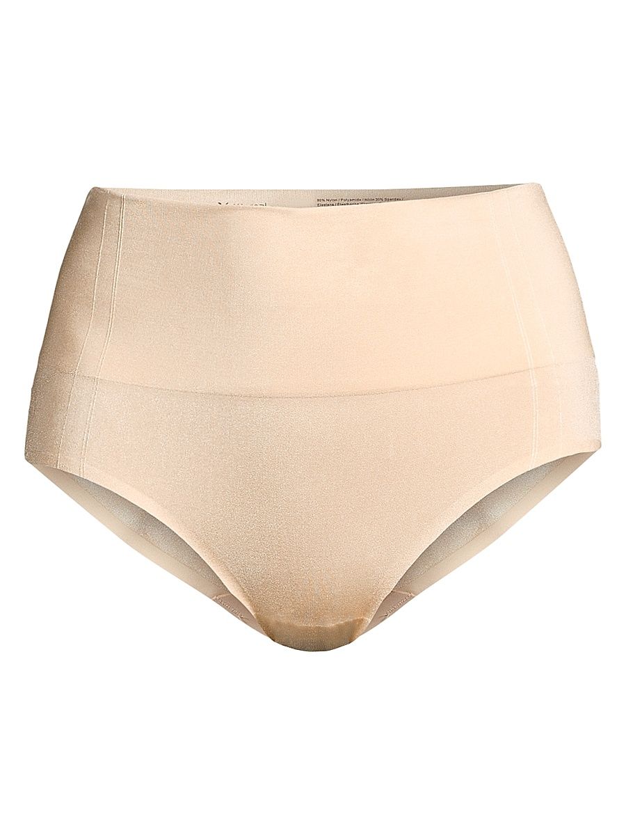 Women's Smooth Series Shaping Briefs - Sand - Size Small