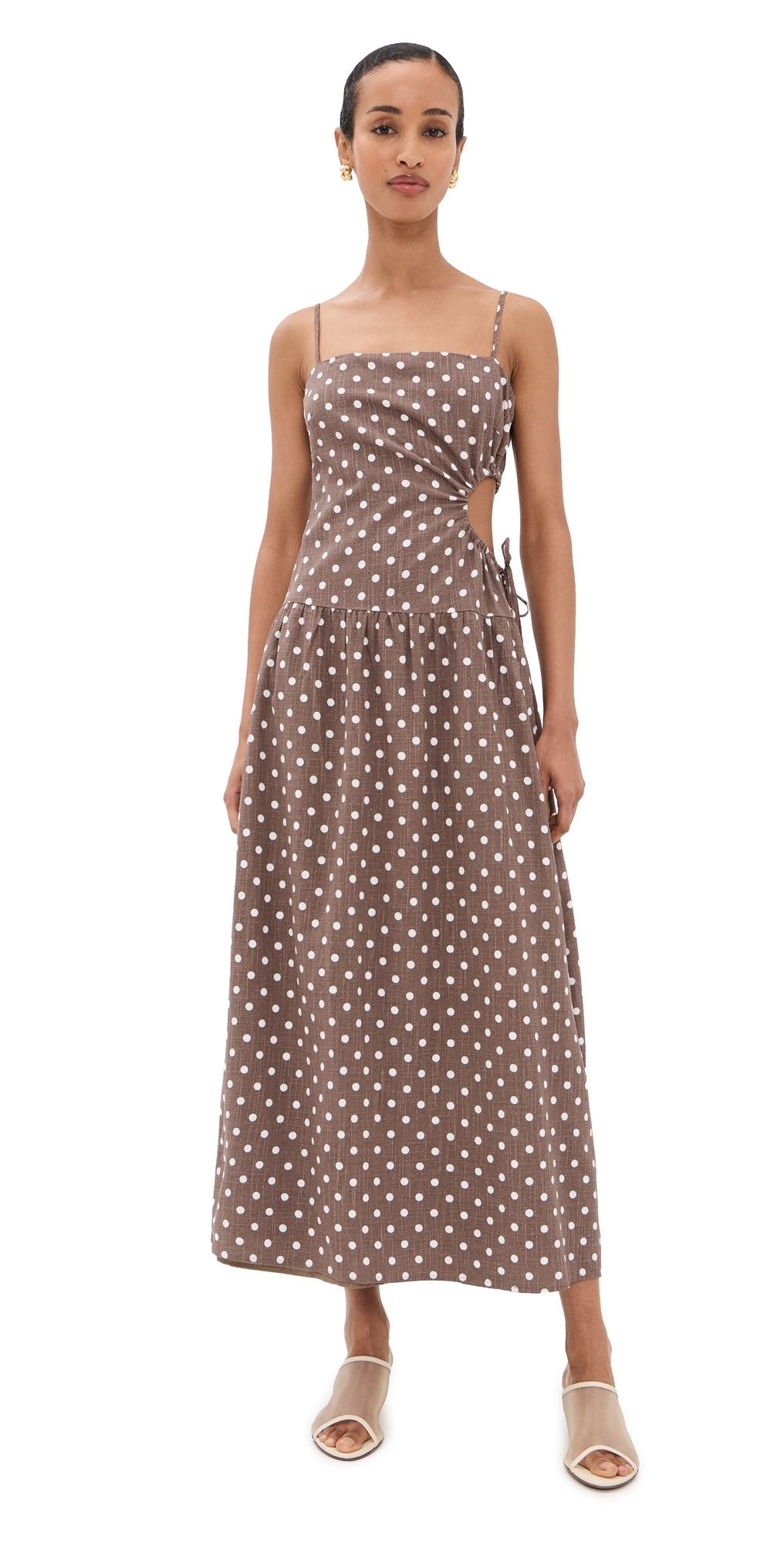 4th & Reckless Lucy Dress Brown M