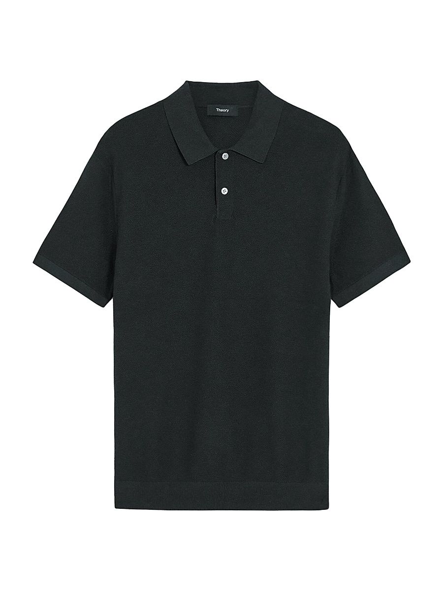 Men's Goris Stretch Polo Shirt - Black - Size Small