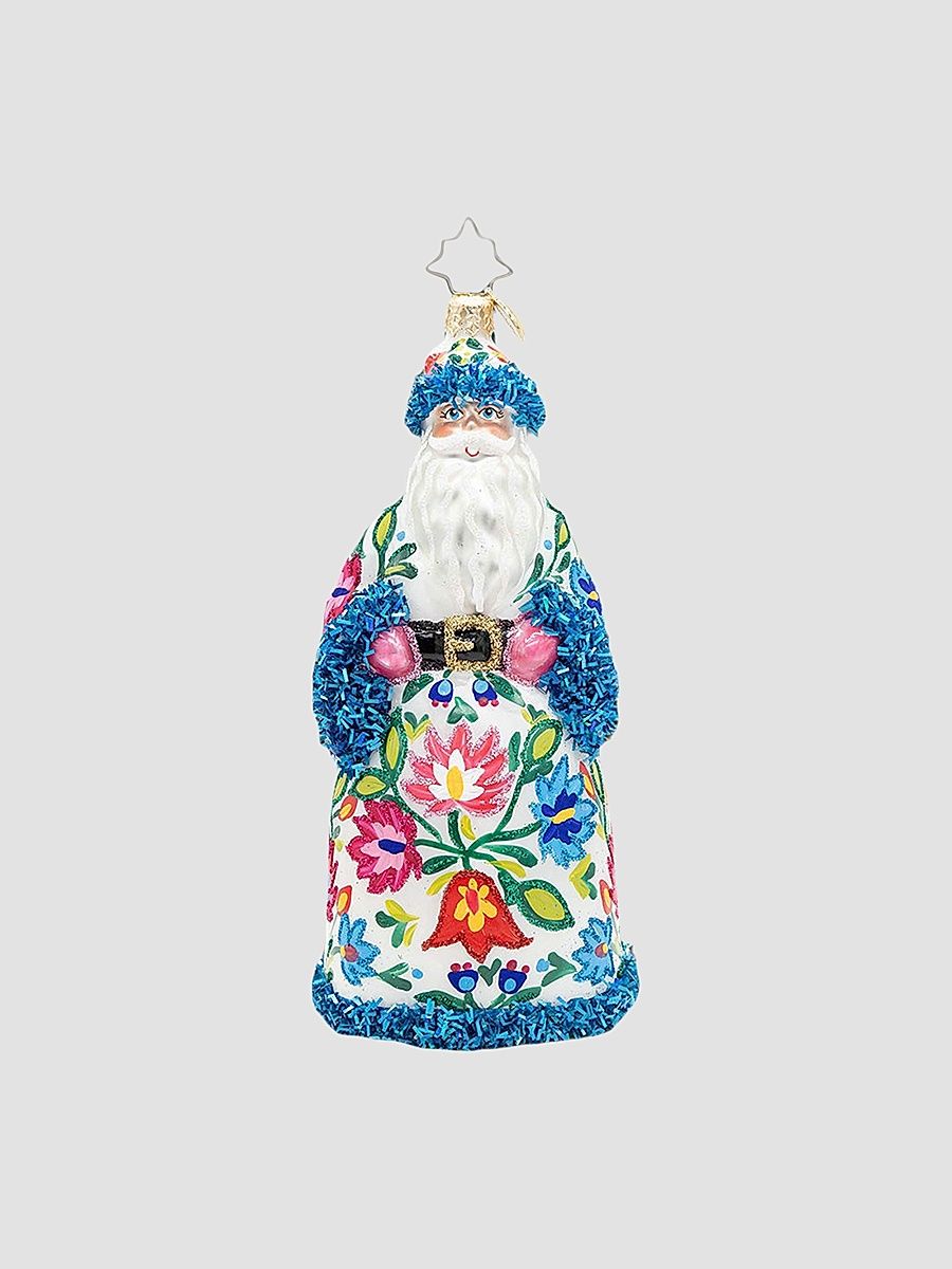 European Santa Folklore Noel Ornament