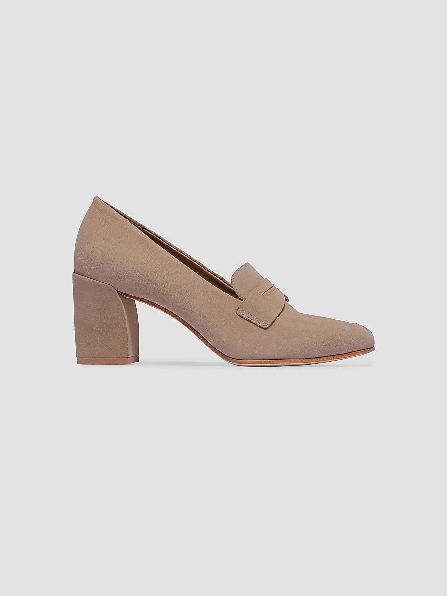 Women's Nevaeh Loafer Pumps - Sandstone - Size 11