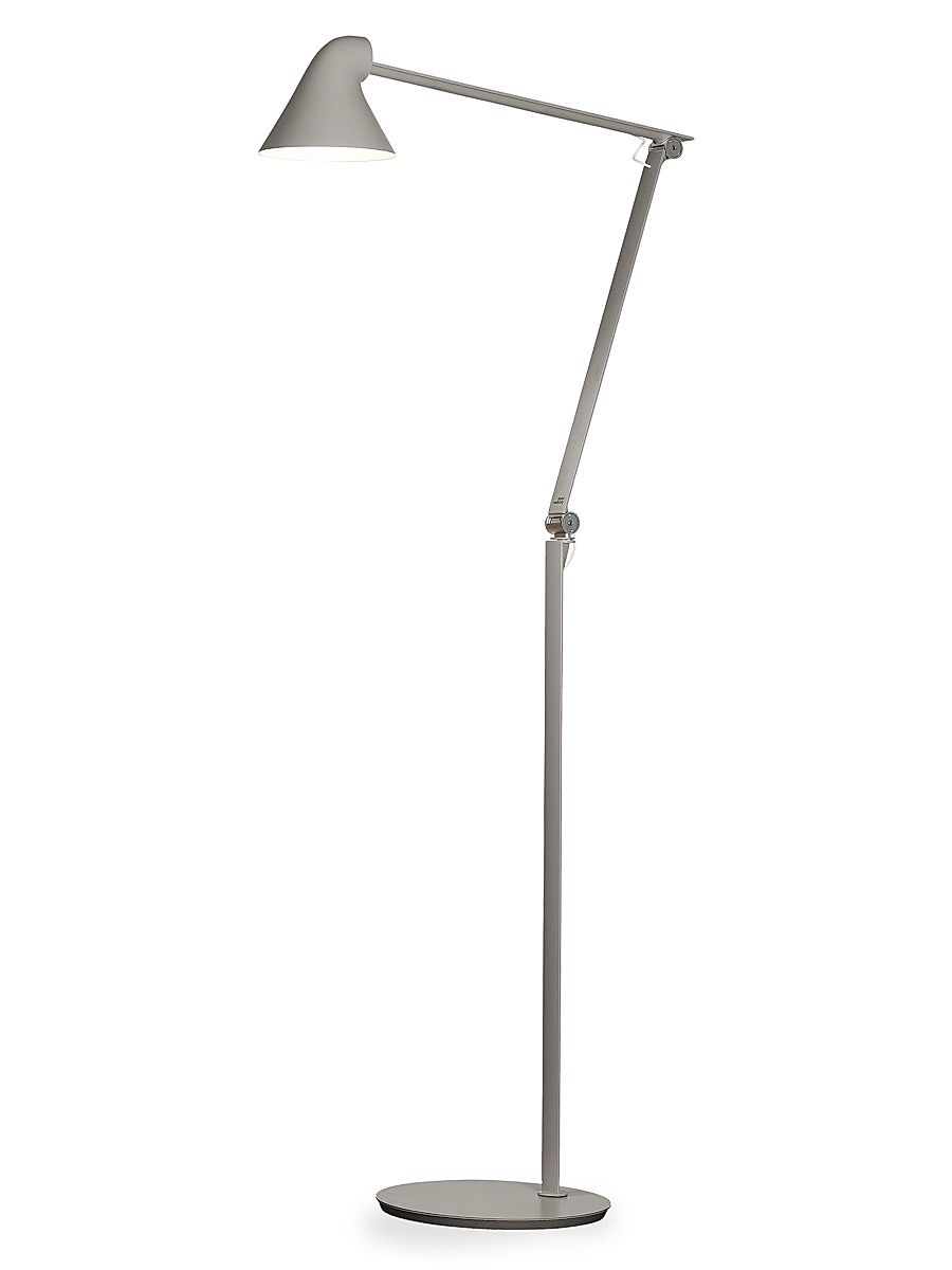 NJP Floor Lamp - Light Aluminum Grey